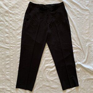 Men's Black Dress Pants - 36 x 32 - 74% Polyester / 21% Rayon / 5% Spandex